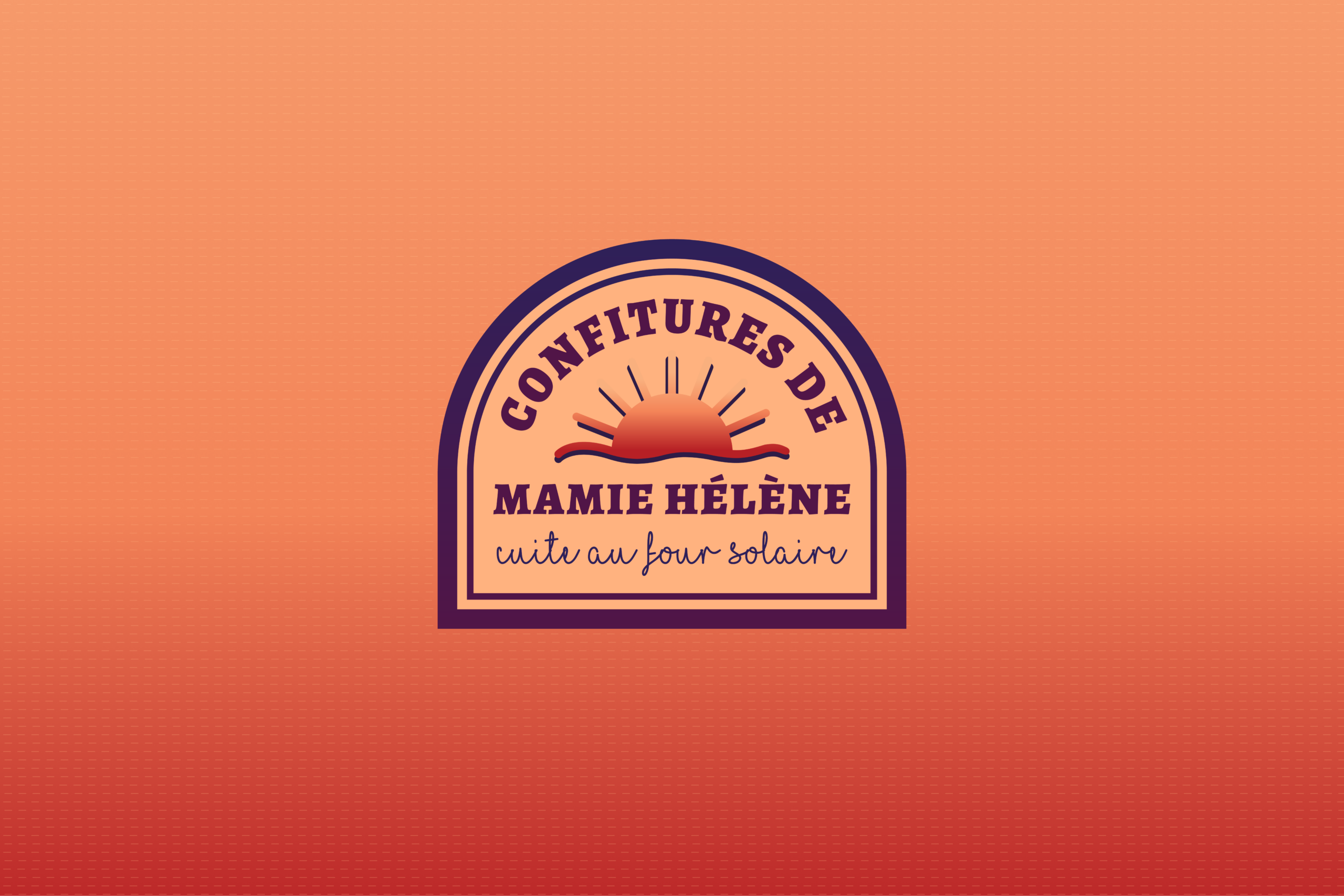 Confitures de Mamie Hélène Branding