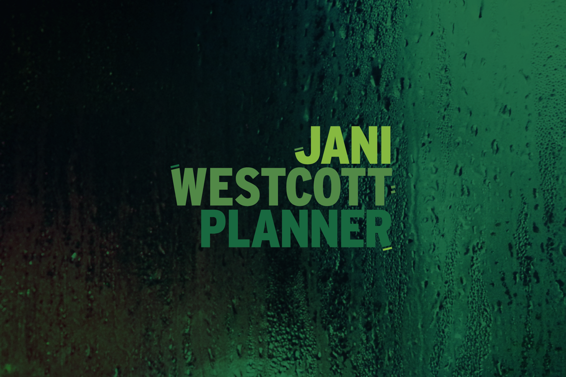 Jani Westcott: Planner Branding and Tactics